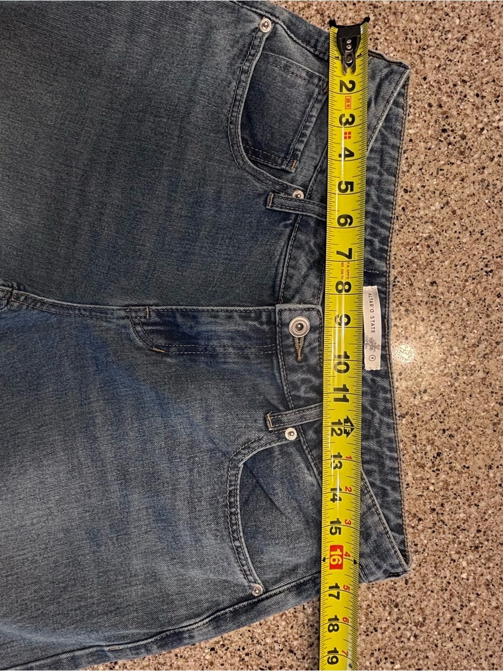 Altar'd State Women's Blue Straight Jeans